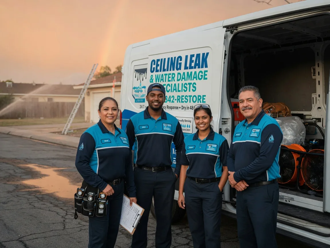 Ceiling Leak Cleanup company in Mappsville, VA