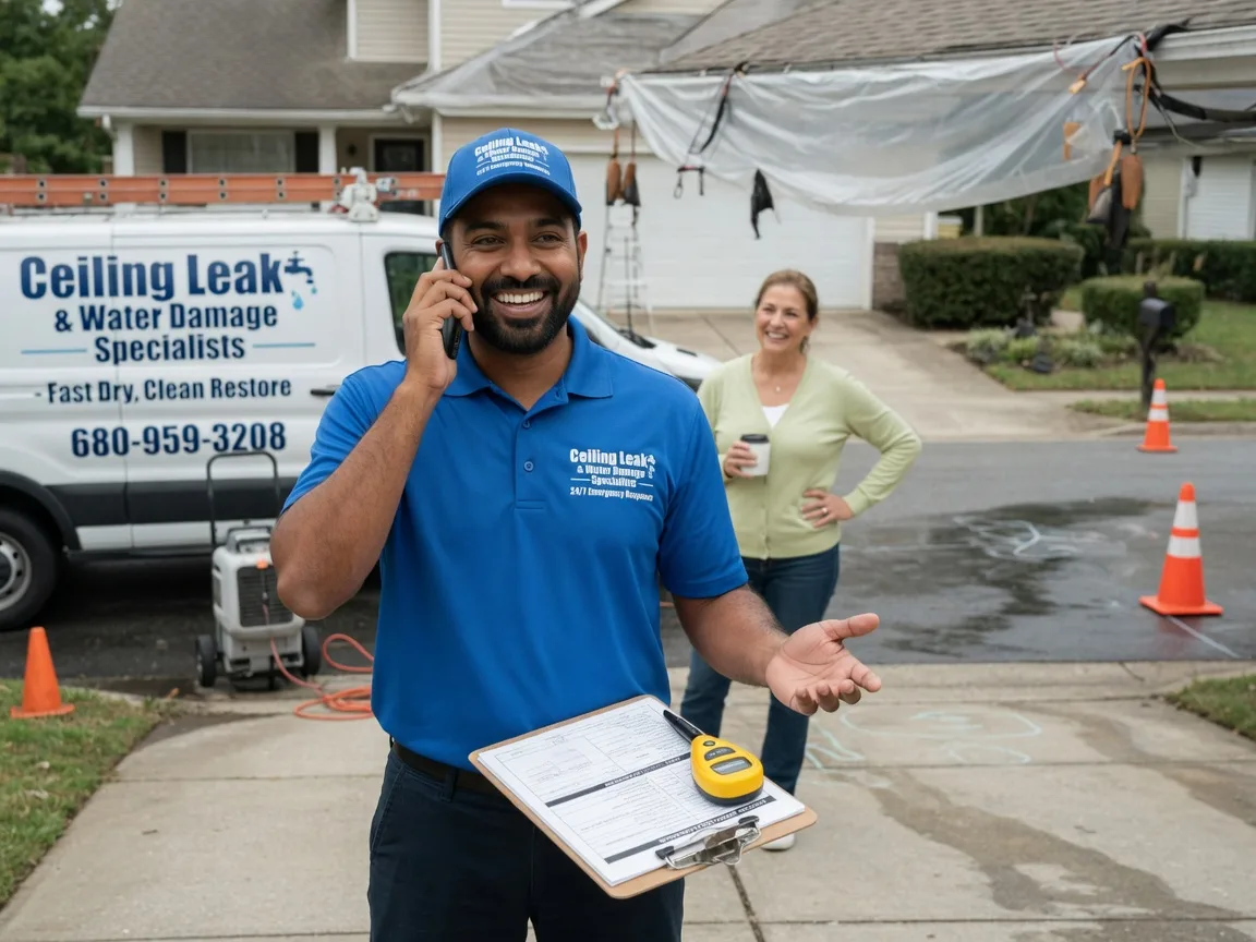 Ceiling Leak Cleanup Mappsville, VA FAQs
