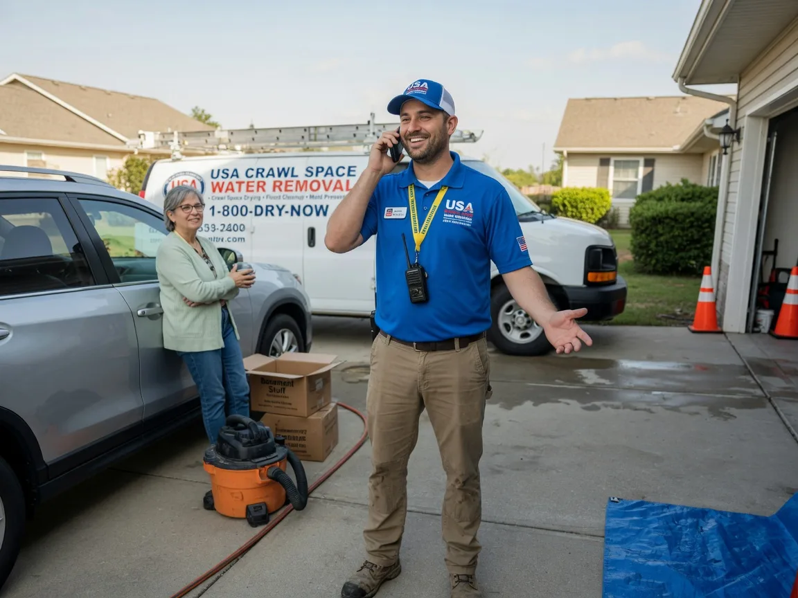 Crawl Space Water Removal Mappsville, VA FAQs